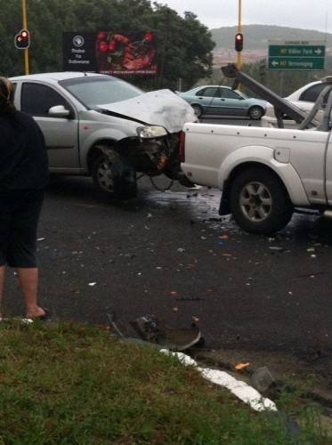 Two other vehicles involved in the accident.