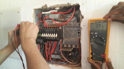 Huge power surge after substation was vandalised in Laubscher Street, Glenvista.