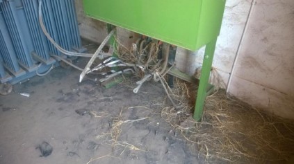 Sub station was vandalised.