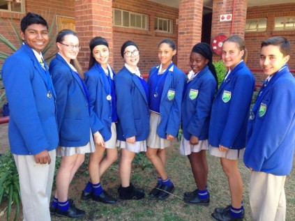 The high school learners from Waterstone College went along to the Eskom Expo for Young Scientists. Sudarshan Naidoo – gold, Alison Smit – bronze, Monique Okkers – silver, Chiovan Marais –silver, Aniec Amod – silver, Kharyi Mgquba – participation, Jodi Mol – bronze and Fabiano Barbosa –silver. Absent: Mbali Magadla – participation.   