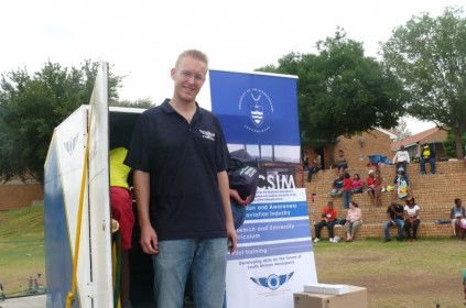 Robert Malan from the National Aerospace Centre and Wits University.