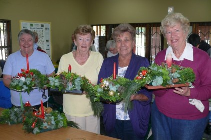 Brenda Hay, Astria Mackrell, Anne Du Plessis and Anne Helmrich.