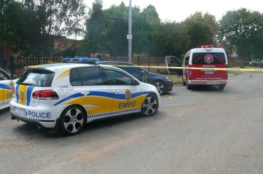 EMS on the scene.