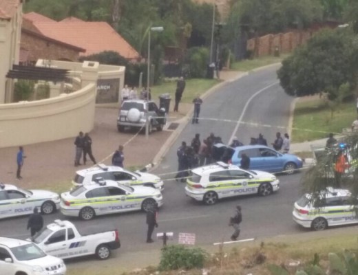 Suspects apprehended in Pieter Ackroyd Avenue, corner Comaro Street, Bassonia.