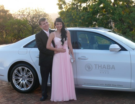 Nikita Paulsen (right) from Alberton High School and Zane Joubert (her partner).