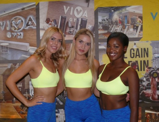 It’s all about keeping fit, Jade baker, Chelsea baker and Nomfundo Tshabalala.