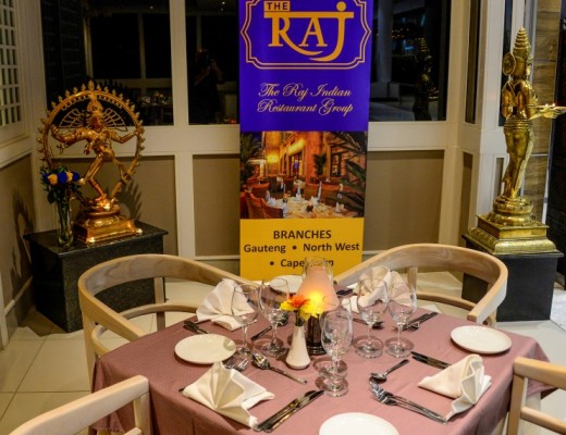 General view during the opening of The Raj Indian Restaurant in The Mall of the South, in Alberton on 24 November, 2015 ©Barry Aldworth/eXpect LIFE