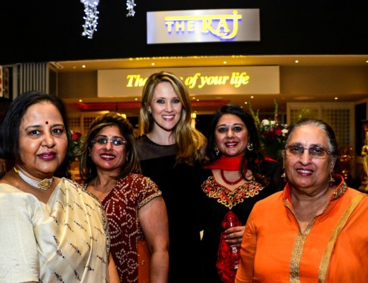 General view during the opening of The Raj Indian Restaurant in The Mall of the South, in Alberton on 24 November, 2015 ©Barry Aldworth/eXpect LIFE