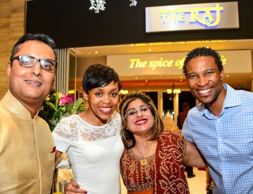 General view during the opening of The Raj Indian Restaurant in The Mall of the South, in Alberton on 24 November, 2015 ©Barry Aldworth/eXpect LIFE