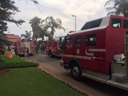 ON SCENE: Emergency services were on scene.