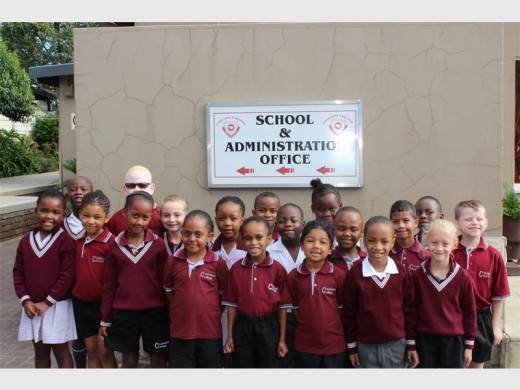 BRIGHT BEGINNINGS: Super excited to start school.